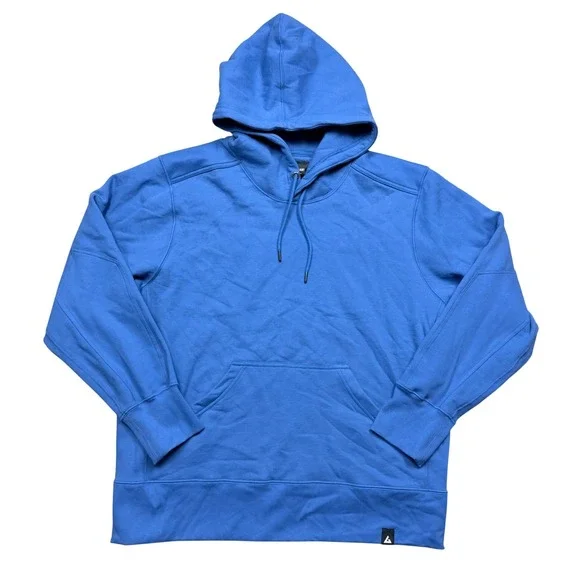 NWOT American Giant Men's Classic Pullover Hoodie Bright Cobalt Blue XXL - Picture 2 of 7